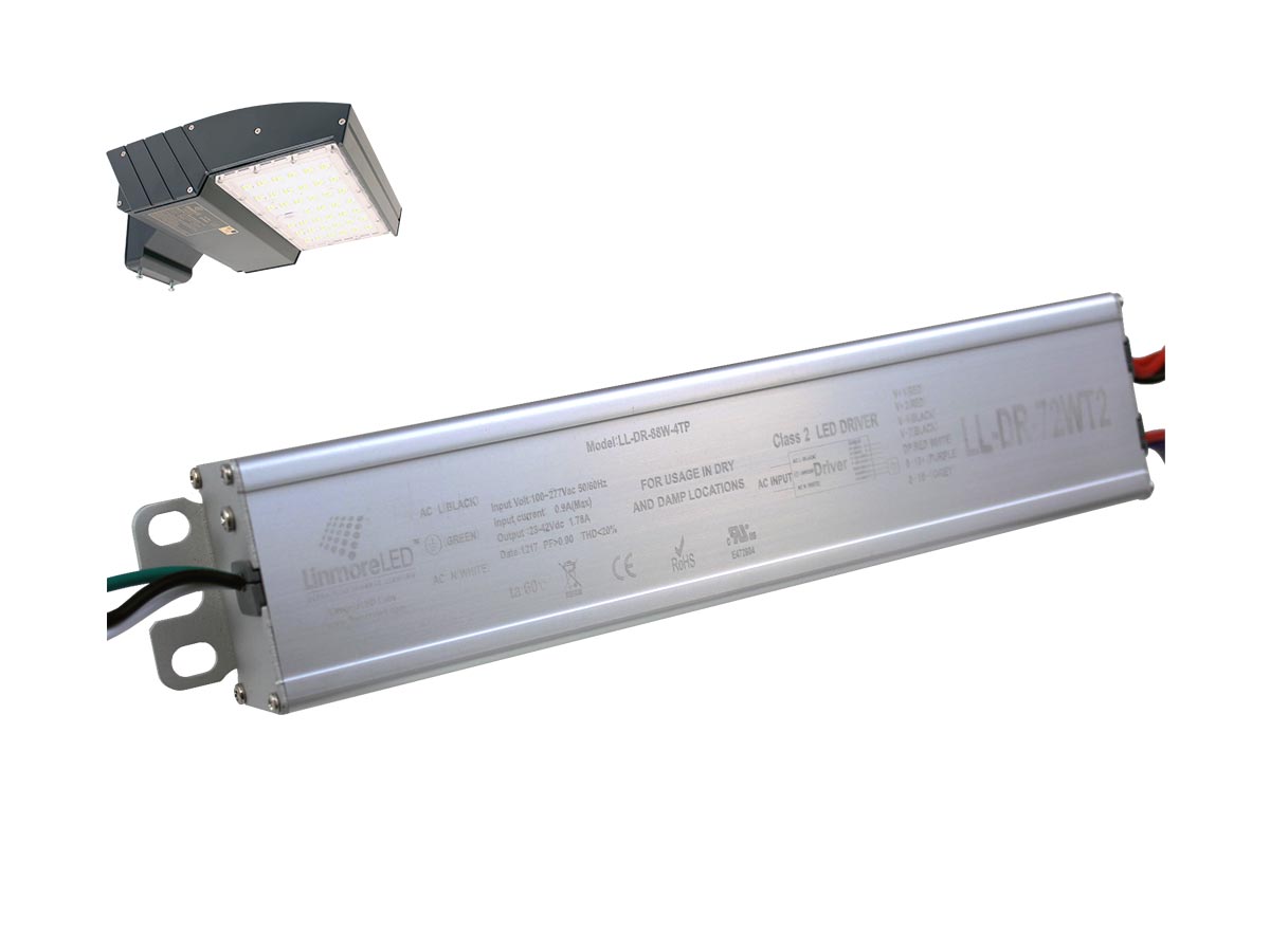 LED Drivers for Site Lighter Wall Pack Fixtures (SLW)